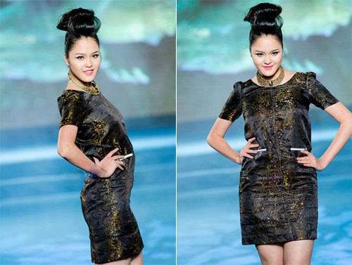 Nhận thêm vai trò làm người mẫu trên sàn catwalk, nhưng thân hình của cô lại chẳng phù hợp chút nào. Nhận thêm vai trò làm người mẫu trên sàn catwalk, nhưng thân hình của cô lại chẳng phù hợp chút nào.