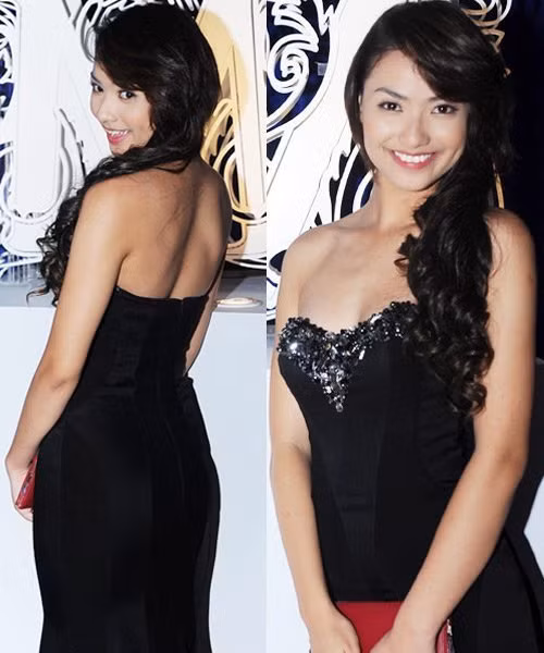 Cận cảnh bờ vai kém thon và bắp tay kém nuột của cô nàng PinkQ