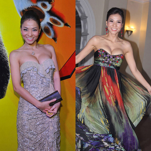 Với phong cách sexy, Thu Minh lựa chọn trang phục 'bức tử ngực khủng' mới phù hợp