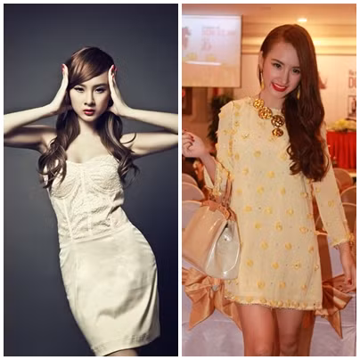 Rõ ràng chiếc mũi trước kia của Angela Phương Trinh đẹp và thanh thoát hơn rất nhiều.