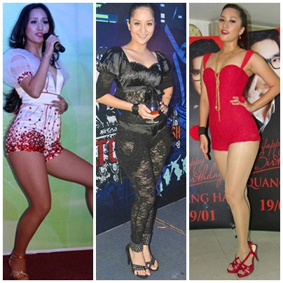 9. Khánh Thy 'Nữ hoàng dance sport Khánh Thy chẳng những sở hữu một cặp chân "khổng lồ" 9. Khánh Thy 'Nữ hoàng dance sport Khánh Thy chẳng những sở hữu một cặp chân "khổng lồ"