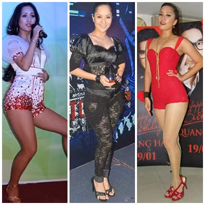 9. Khánh Thy 'Nữ hoàng dance sport Khánh Thy chẳng những sở hữu một cặp chân "khổng lồ"