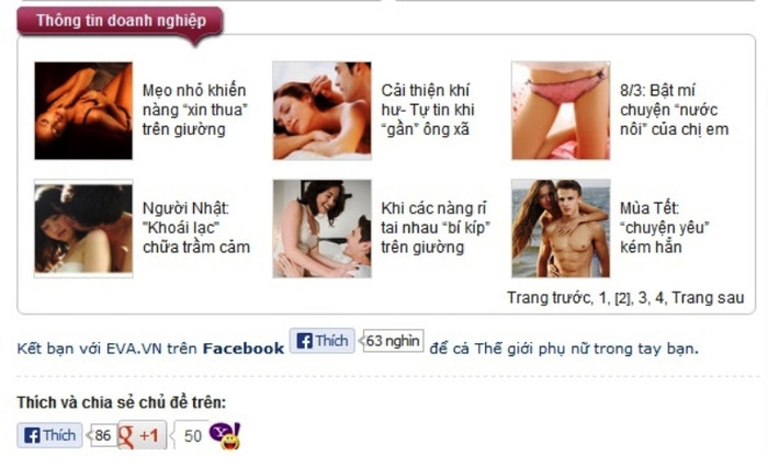 Những nội dung sex, shock, rẻ tiền... được 24h khai thác triệt để, kể cả trong mục "Thông tin doanh nghiệp" Những nội dung sex, shock, rẻ tiền... được 24h khai thác triệt để, kể cả trong mục "Thông tin doanh nghiệp"