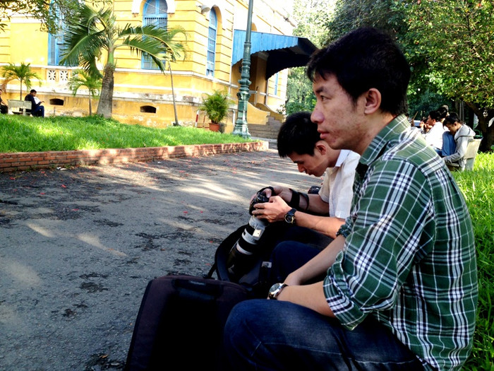 Những ánh mắt mong chờ "nhân vật" chính, Hoa hậu Mỹ Xuân tới. Những ánh mắt mong chờ "nhân vật" chính, Hoa hậu Mỹ Xuân tới.