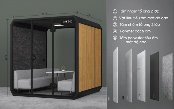 Cabin cách âm di động Flexhouse VN mang đến giải pháp hoàn hảo cho doanh nghiệp. Picture5.jpg