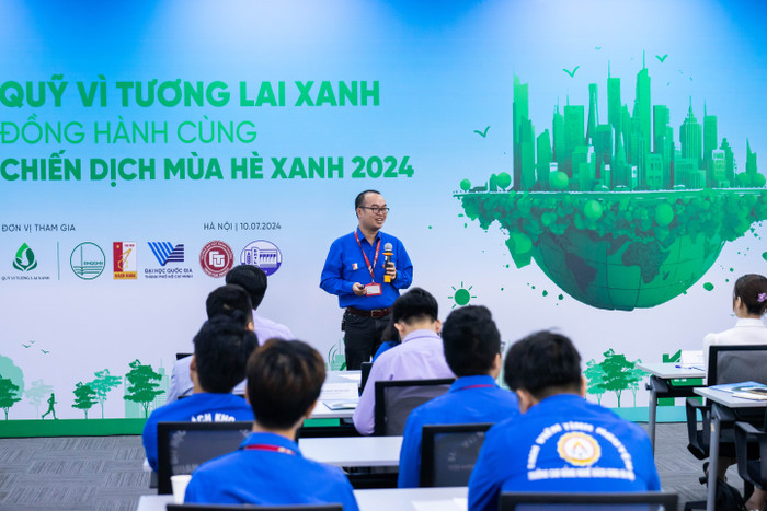 Ông Nguyễn Chính Nghĩa (Đại học Bách khoa Hà Nội) chia sẻ về kế hoạch hoạt động Mùa hè xanh năm nay của trường. A2 (3).jpg