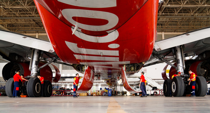 Trung tâm bảo dưỡng tàu bay hiện đại tầm vóc khu vực của Vietjet tại Lào. Photo 3.jpg