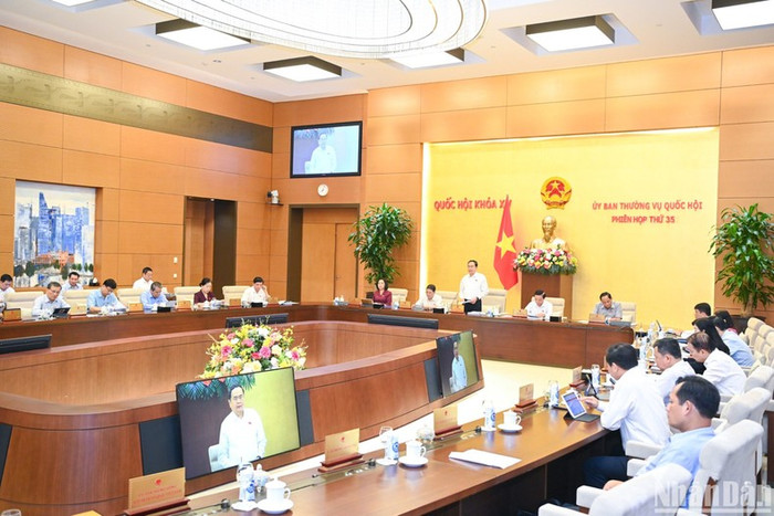 Quang cảnh phiên họp. (Ảnh: Duy Linh) Quang cảnh phiên họp. (Ảnh: Duy Linh)