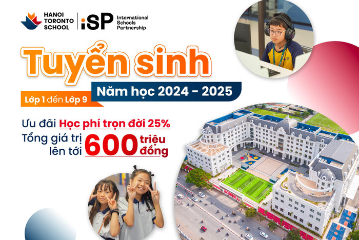 Cam kết chia sẻ và đồng hành cùng phụ huynh của Trường Hà Nội Toronto qua những ưu đãi gắn bó trọn đời. Thunmbnail promotion.jpg