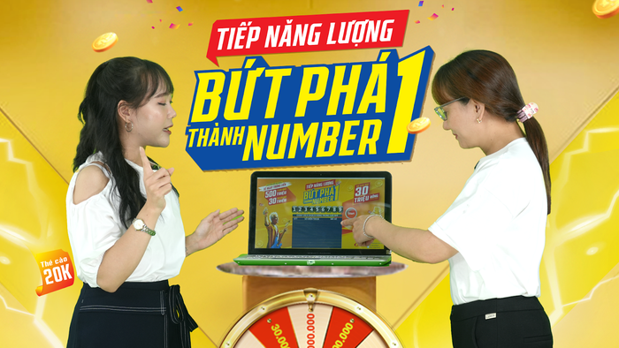 Chương trình “Xé ngay trúng liền 2024 - Number 1 – Tiếp năng lượng, bứt phá thành Number 1” mang đến nhiều cảm xúc đặc biệt cho người tham gia. 5.png