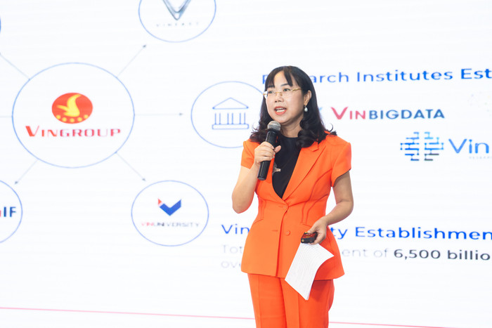 Tiến sĩ Lê Mai Lan - Phó Chủ tịch Tập đoàn Vingroup, Chủ tịch Hội đồng Trường Đại học VinUni - Đơn vị quản lý Chương trình Học bổng. Anh 2 (1).jpg