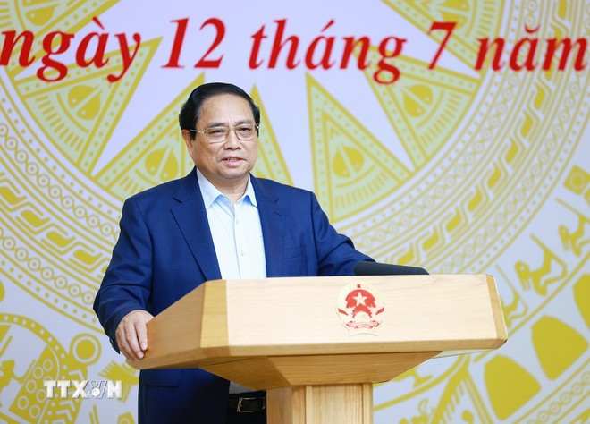 Thủ tướng Phạm Minh Chính, Chủ tịch Hội đồng Thi đua-Khen thưởng Trung ương chủ trì Phiên họp lần thứ 8 của Hội đồng. (Ảnh: Dương Giang/TTXVN) Thủ tướng Phạm Minh Chính, Chủ tịch Hội đồng Thi đua-Khen thưởng Trung ương chủ trì Phiên họp lần thứ 8 của Hội đồng. (Ảnh: Dương Giang/TTXVN)
