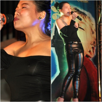 ... nhưng những hình ảnh này của ca sĩ Hà Linh cũng đủ khiến nhiều người cảm thấy "ngượng ngùng". ... nhưng những hình ảnh này của ca sĩ Hà Linh cũng đủ khiến nhiều người cảm thấy "ngượng ngùng".