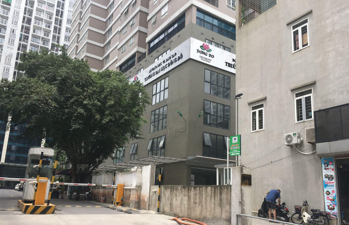 Trụ sở 60B Nguyễn Huy Tưởng (Thanh Xuân, Hà Nội) là một trong ba cơ sở tuyển sinh, đào tạo hệ văn bằng 2 ngành ngôn ngữ Anh đại học chính quy của Đại học Đông Đô. Ảnh: Vũ Phương.