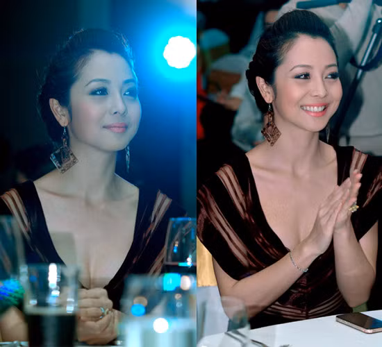 Trang phục và phụ kiện ăn ý với nhau càng tôn thêm vẻ đẹp rạng ngời và sang trọng của Jennifer.