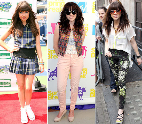 Carly Rae Jepsen tại ngày hội Arthur Ashe Kids' Day ở NYC; MTV Spring Break ở Las Vegas; khi rời khỏi trường quay BBC Radio 1 ở London Carly Rae Jepsen tại ngày hội Arthur Ashe Kids' Day ở NYC; MTV Spring Break ở Las Vegas; khi rời khỏi trường quay BBC Radio 1 ở London