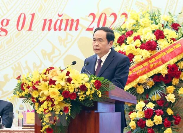 Phó Chủ tịch Thường trực Quốc hội Trần Thanh Mẫn phát biểu. (Ảnh: Phạm Kiên/TTXVN) Phó Chủ tịch Thường trực Quốc hội Trần Thanh Mẫn phát biểu. (Ảnh: Phạm Kiên/TTXVN)