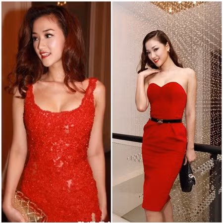 Giai nhân của Hà Dũng – Maya khoe dáng chuẩn với bờ vai “xương xẩu”.