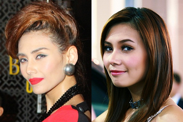 .. và nét mặt vêu vao, hốc hác hiện giờ.