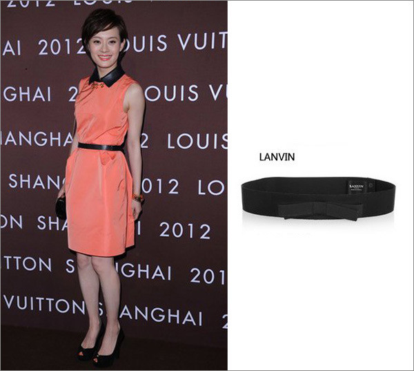 Người đẹp Tôn Lệ nữ tính với hai gam màu cam - đen