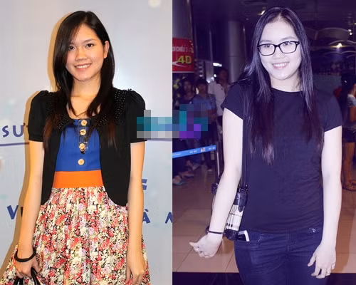 Thùy Dương - vợ Minh Tiệp từng là thí sinh của cuộc thi Hoa hậu Việt Nam 2010, nhưng sau khi kết hôn và sinh con, cô đã thay đổi rất nhiều. Không những vóc dáng tròn trịa hơn, Thùy Dương còn khá xuề xòa trong việc ăn mặc. Những trang phục cô chọn thường đơn giản quá mức và bất kể là xuất hiện ở sự kiện nào, cô vẫn trung thành với kiểu trang phục thoải mái, đơn điệu.