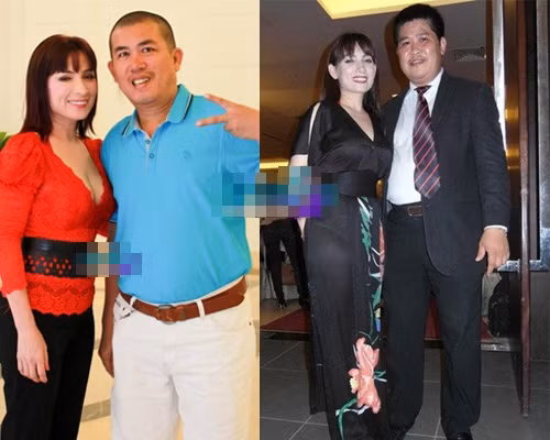 Phi Nhung kém xinh với thiết kế khoe ngực quá đà và chiếc áo dài mỏng manh, lộ cả nội y