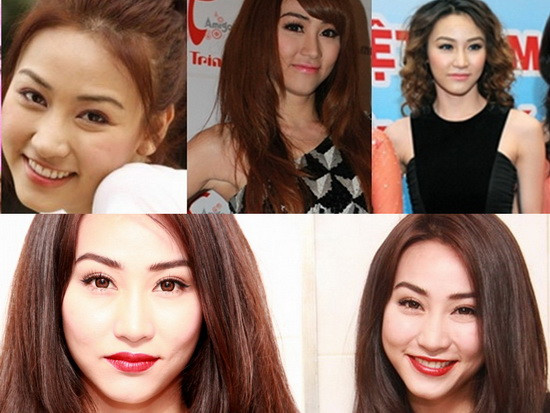 So với hình ảnh của thời mới bước chân vào showbiz, Ngân Khánh giờ đã khác quá nhiều.