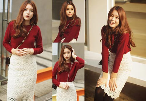 Kiểu tóc rất đơn giản và dễ thực hiện.