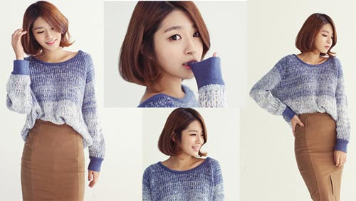 Kiểu xoăn cúp được giới công sở ưa thích bởi vẻ đơn giản, thanh lịch.