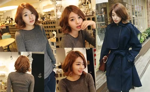 Gợi cảm hơn khi mái tóc ngắn được uốn xoăn