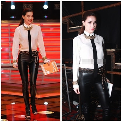 Liveshow 8, Hồ Ngọc Hà thể hiện đẳng cấp khi 'thuần hóa' những chiếc quần da khó chiều