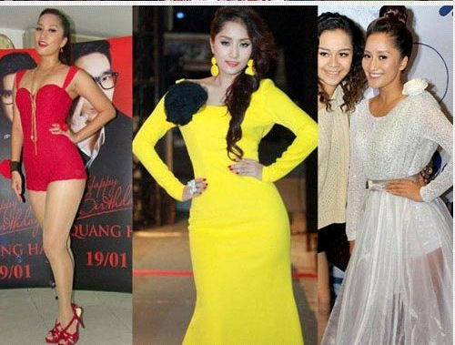 hánh Thi còn được nhắc đến là người đẹp mê phụ kiện, những đôi hoa tai dáng dài nhiều màu sắc được phối hợp thiếu ăn ý cùng trang phục, phụ kiện cài áo hoa lớn to bản cũng được nữ giám khảo tận dụng. Cách phối đồ thiếu hòa hợp và sở thích đeo phụ kiện đã vô tình biến Khánh Thi thành người đẹp sến sẩm. hánh Thi còn được nhắc đến là người đẹp mê phụ kiện, những đôi hoa tai dáng dài nhiều màu sắc được phối hợp thiếu ăn ý cùng trang phục, phụ kiện cài áo hoa lớn to bản cũng được nữ giám khảo tận dụng. Cách phối đồ thiếu hòa hợp và sở thích đeo phụ kiện đã vô tình biến Khánh Thi thành người đẹp sến sẩm.