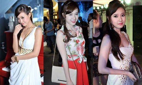 Cô luôn tìm cách chăm chút vẻ ngoài của mình, các kiểu phụ kiện như dây chuyền, bông tai, cài tóc được tận dụng triệt để…nhằm cứu vớt hình ảnh thiếu tinh tế. Cô luôn tìm cách chăm chút vẻ ngoài của mình, các kiểu phụ kiện như dây chuyền, bông tai, cài tóc được tận dụng triệt để…nhằm cứu vớt hình ảnh thiếu tinh tế.