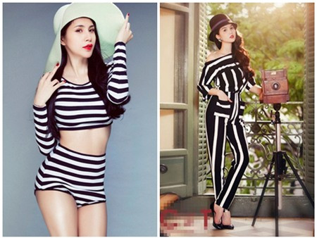 Thủy Tiên và Ngọc Trinh luôn theo kịp xu hướng