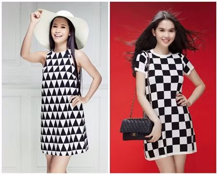 Họa tiết ô vuông là một trong những họa tiết thu hút nhất hiện nay.