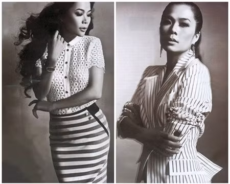 Sọc kẻ thích hợp với mọi độ tuổi. Mỹ Lệ cũng say đắm những đường sọc năng động.