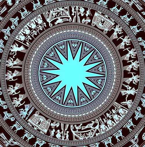 Những hoa văn trên mặt trống đồng đã cho đời sau hình dung khá rõ nét về trang phục dân tộc ngay từ những ngày đầu mở nước Những hoa văn trên mặt trống đồng đã cho đời sau hình dung khá rõ nét về trang phục dân tộc ngay từ những ngày đầu mở nước