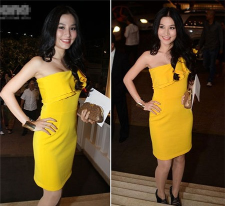 Diễm My ăn mặc rất hợp thời trang và đúng với lứa tuổi trẻ trung của cô. Diễm My ăn mặc rất hợp thời trang và đúng với lứa tuổi trẻ trung của cô.