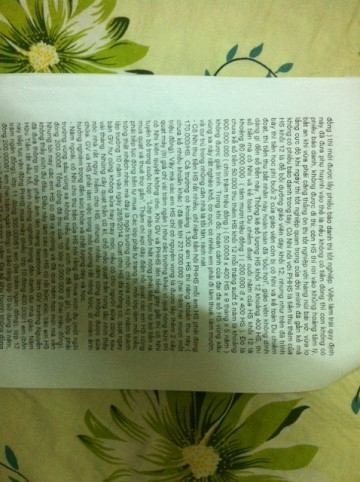 Những thông tin phản ánh với PV từ phía các giáo viên trường Nguyễn Hữu Tiến (ảnh: H.L)
