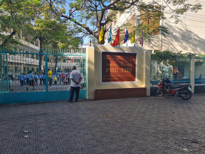 Trường tiêu học Phú Thọ, quận 11, Thành phố Hồ Chí Minh (ảnh minh họa: P.L)