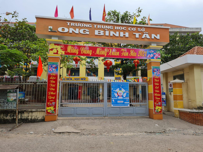 Trường trung học cơ sở Long Bình Tân, thành phố Biên Hòa, tỉnh Đồng Nai (ảnh minh họa: P.L) Trường trung học cơ sở Long Bình Tân, thành phố Biên Hòa, tỉnh Đồng Nai (ảnh minh họa: P.L)
