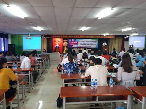 Hội thảo “Đào tạo kỹ năng mềm đáp ứng nhu cầu nhân lực cho cuộc cách mạng công nghiệp 4.0” (Ảnh: P.L)