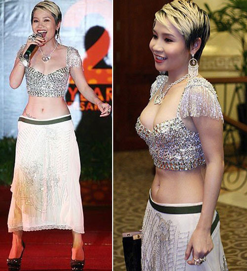 Cô thường xuyên khiến công chúng đi từ bất ngờ này đến bất ngờ khác bằng chính mái tóc có 1 không 2 của mình Cô thường xuyên khiến công chúng đi từ bất ngờ này đến bất ngờ khác bằng chính mái tóc có 1 không 2 của mình