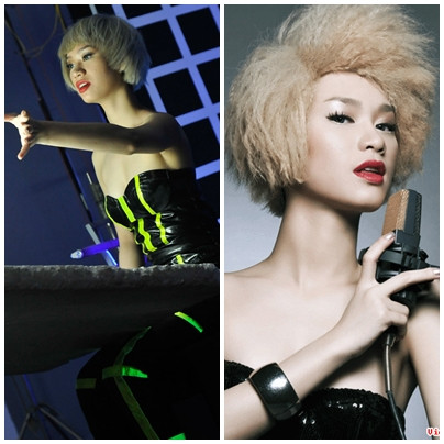 Từ màu tóc bạch kim... Từ màu tóc bạch kim...