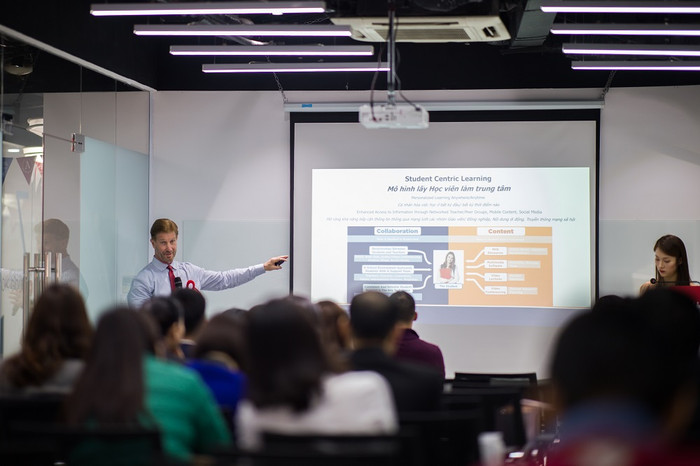 Mô hình lấy học viên làm trung tâm tại Franklin International Academy. Mô hình lấy học viên làm trung tâm tại Franklin International Academy.