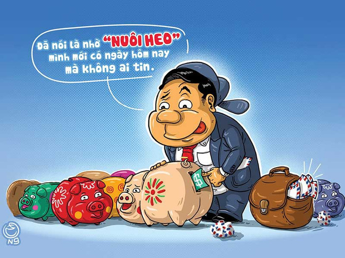 Ảnh biếm họa đăng trên Hoinhabaovietnam.vn Ảnh biếm họa đăng trên Hoinhabaovietnam.vn