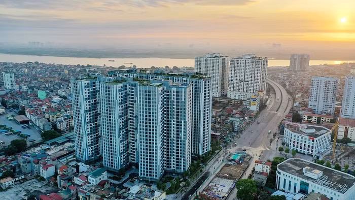 Dự án Imperia Sky Garden tọa lạc tại 423 Minh Khai Hà Nội