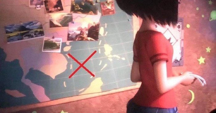 Hình ảnh đường lười bò trong phim Abominable