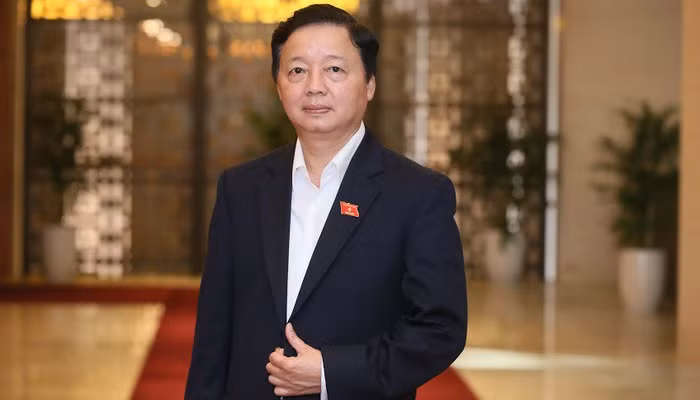 Bộ trưởng Bộ Tài nguyên và Môi trường Trần Hồng Hà. (Ảnh: Vneconomy.vn)