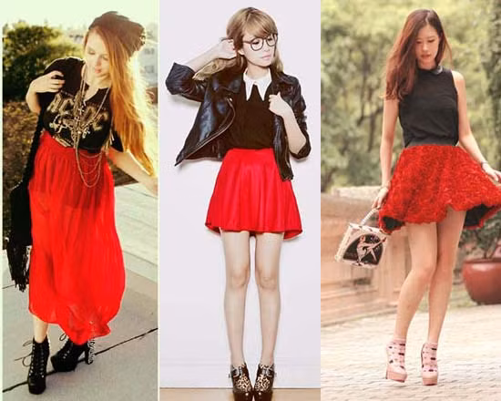 Nằm trong xu hướng màu sắc của Thu/Đông 2012, sắc đỏ mang tới sự đa dạng về gam màu và biến hóa trong phong cách. Với sự nổi bật vốn có, trang phục màu đỏ sẽ là điểm nhấn hoàn hảo cho bộ đồ của bạn, chỉ với một “cú chạm” nhẹ nhàng. Nằm trong xu hướng màu sắc của Thu/Đông 2012, sắc đỏ mang tới sự đa dạng về gam màu và biến hóa trong phong cách. Với sự nổi bật vốn có, trang phục màu đỏ sẽ là điểm nhấn hoàn hảo cho bộ đồ của bạn, chỉ với một “cú chạm” nhẹ nhàng.